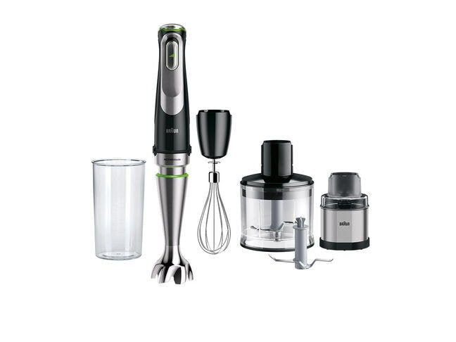 EAN 8021098775146 - Braun MultiQuick 9 MQ9138XI licuadora 0,6 L Batidora de inmersión 1200 W Negro, Acero inoxidable imagen 1