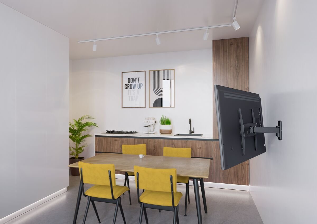 Vogel'S Ma3030-C1 Negro Soporte De Pared Para Tv De 32" A 65" Gira 120º Inclinable 15º