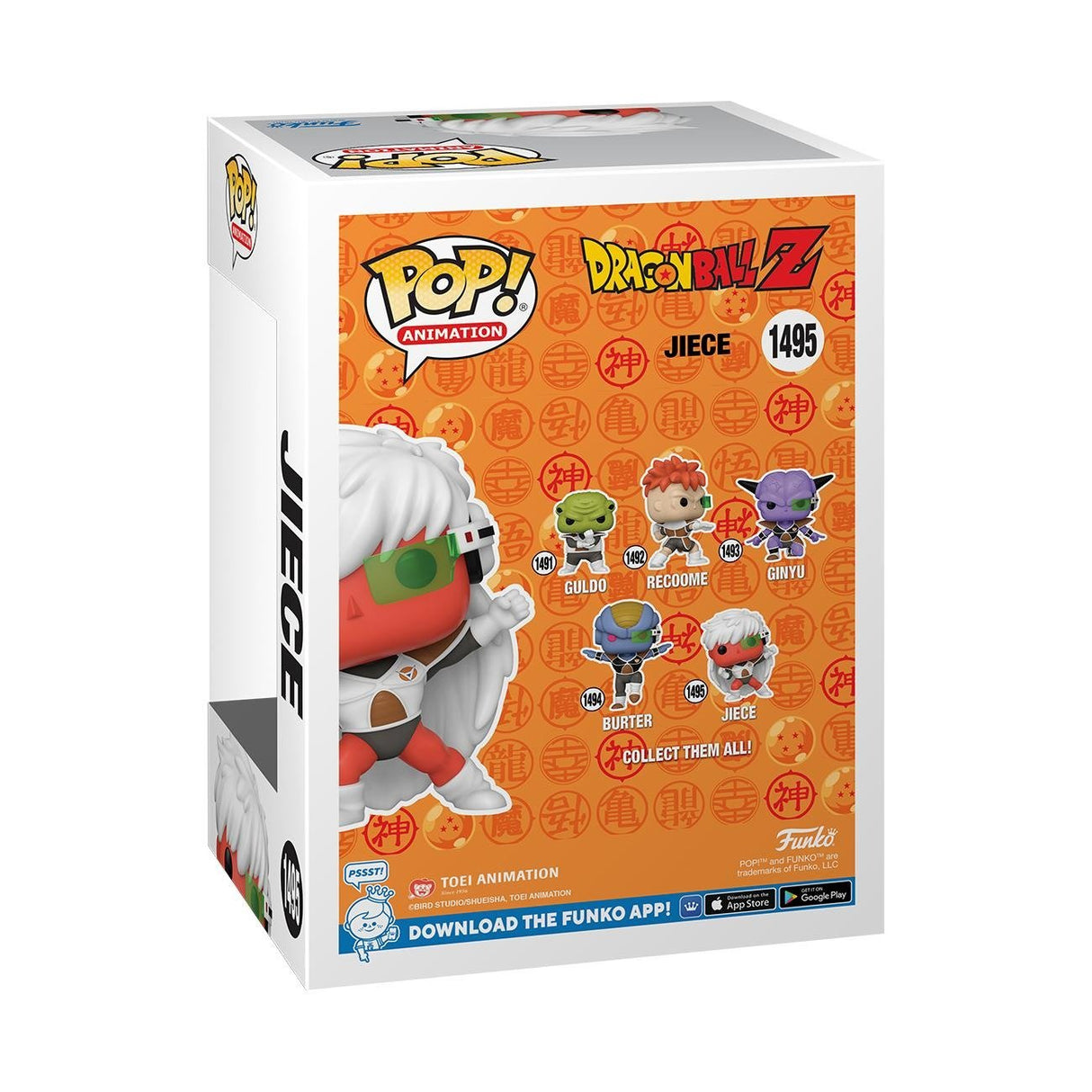 Funko Pop Dragon Ball Z S10 Ginyu Force Jiece 48671