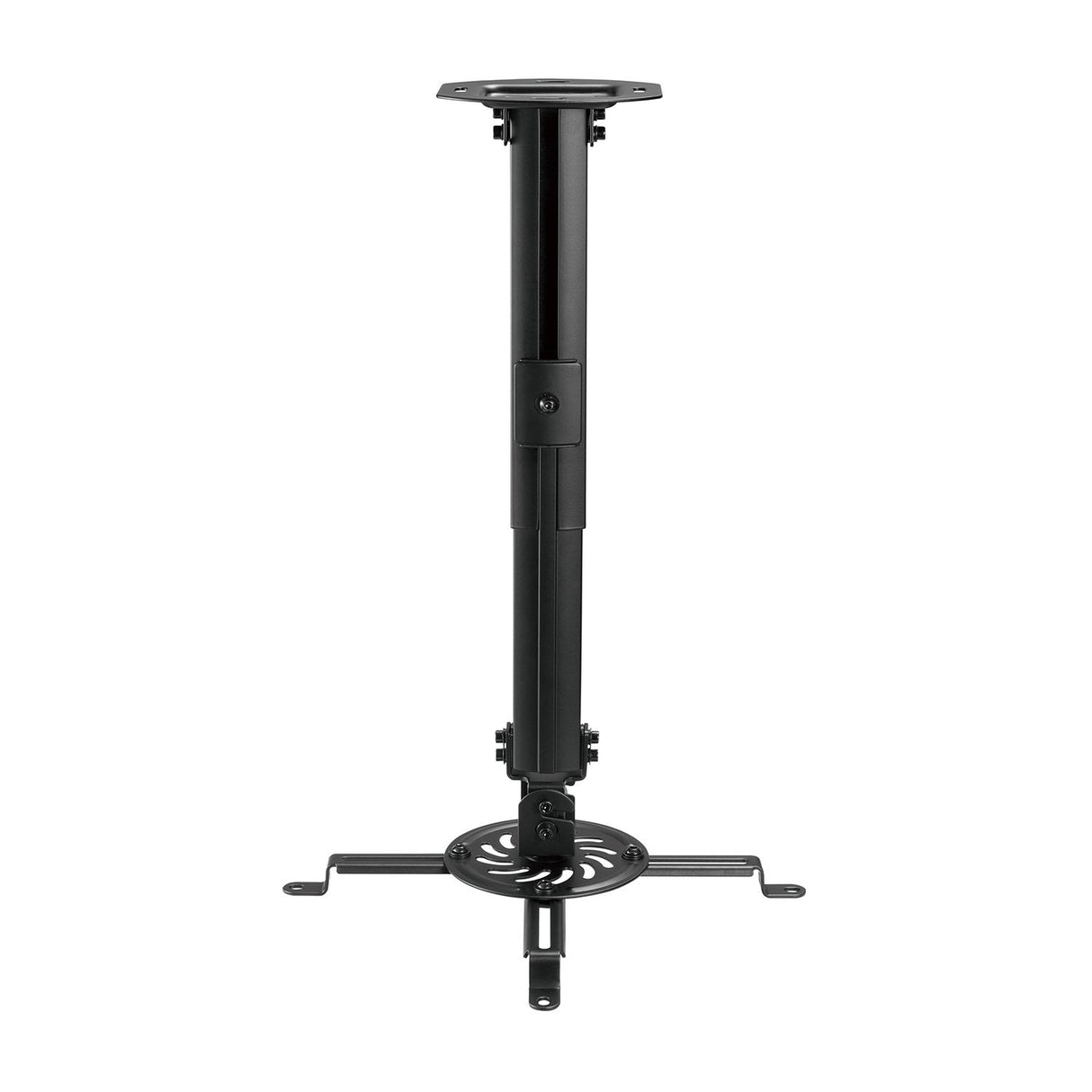 Aisens Soporte Universal Giratorio - Inclinable Y Extensible De Techo Para Proyector - Hasta 13.5kg - Negro