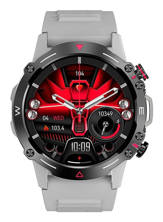Cool Smartwatch Pantalla Amoled Adventure Silicona Gris