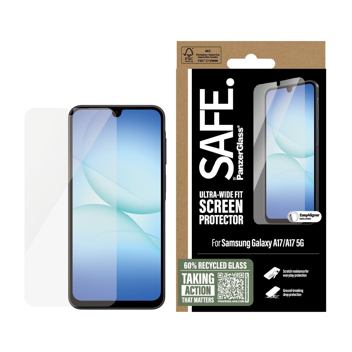 Protector Samsung Safe By Panzerglass A17 A17 5g