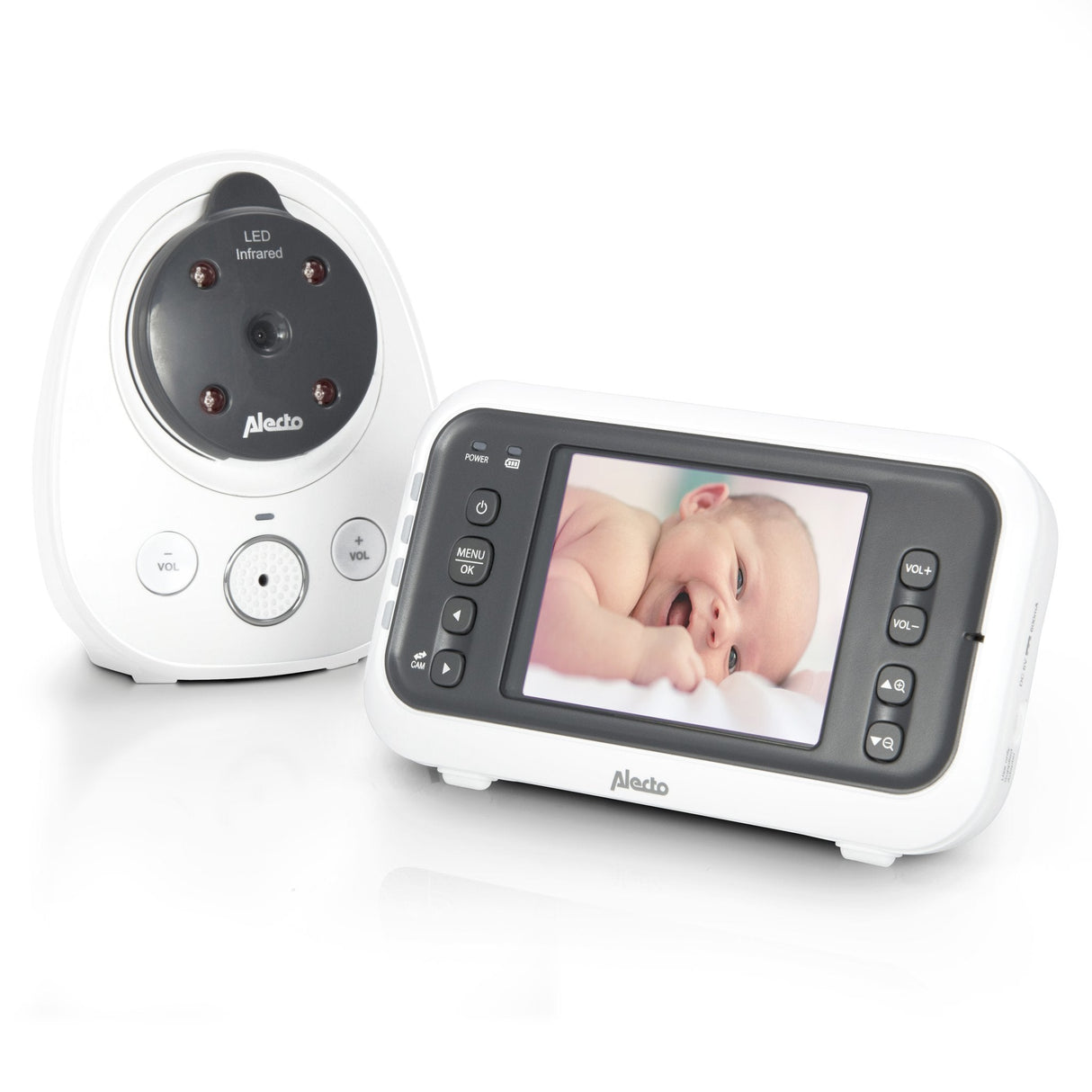 Alecto Dvm-77 Video-Babyphone Mit 2,8 Zoll Farbdisplay