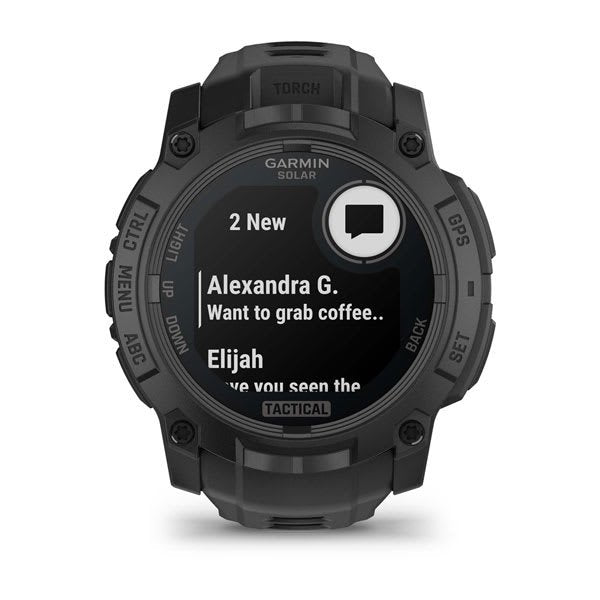 Smartwatch Instinct 3 Solar/Black 010-02935-50 Garmin