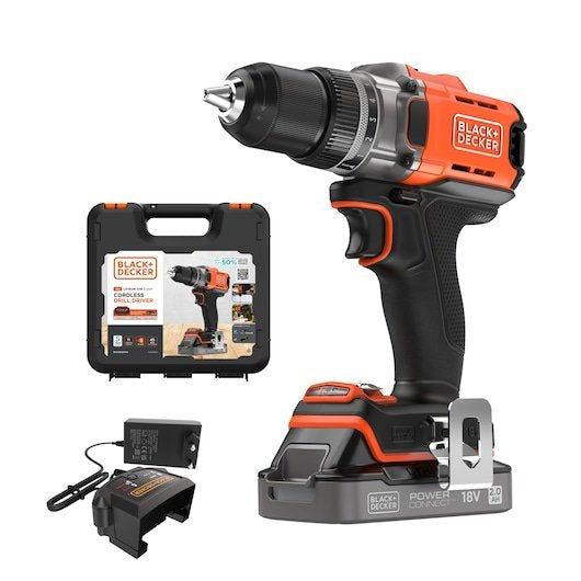 Taladro Black & Decker Bcd382d1xk-Qw Naranja