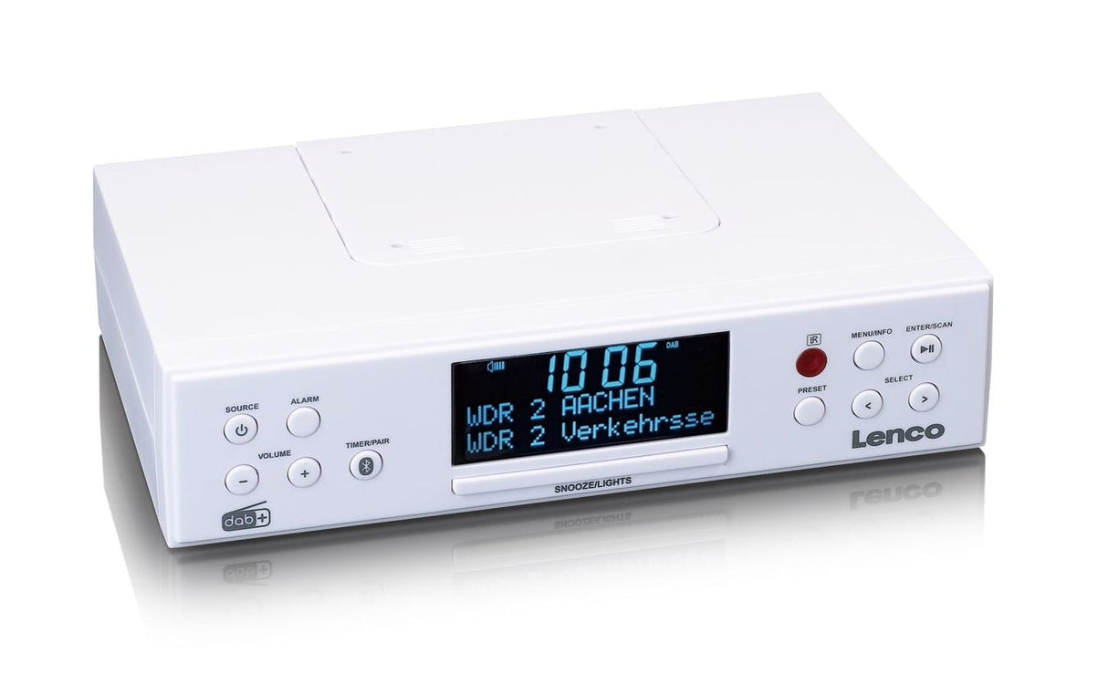 Radio Lenco Kcr-190 White