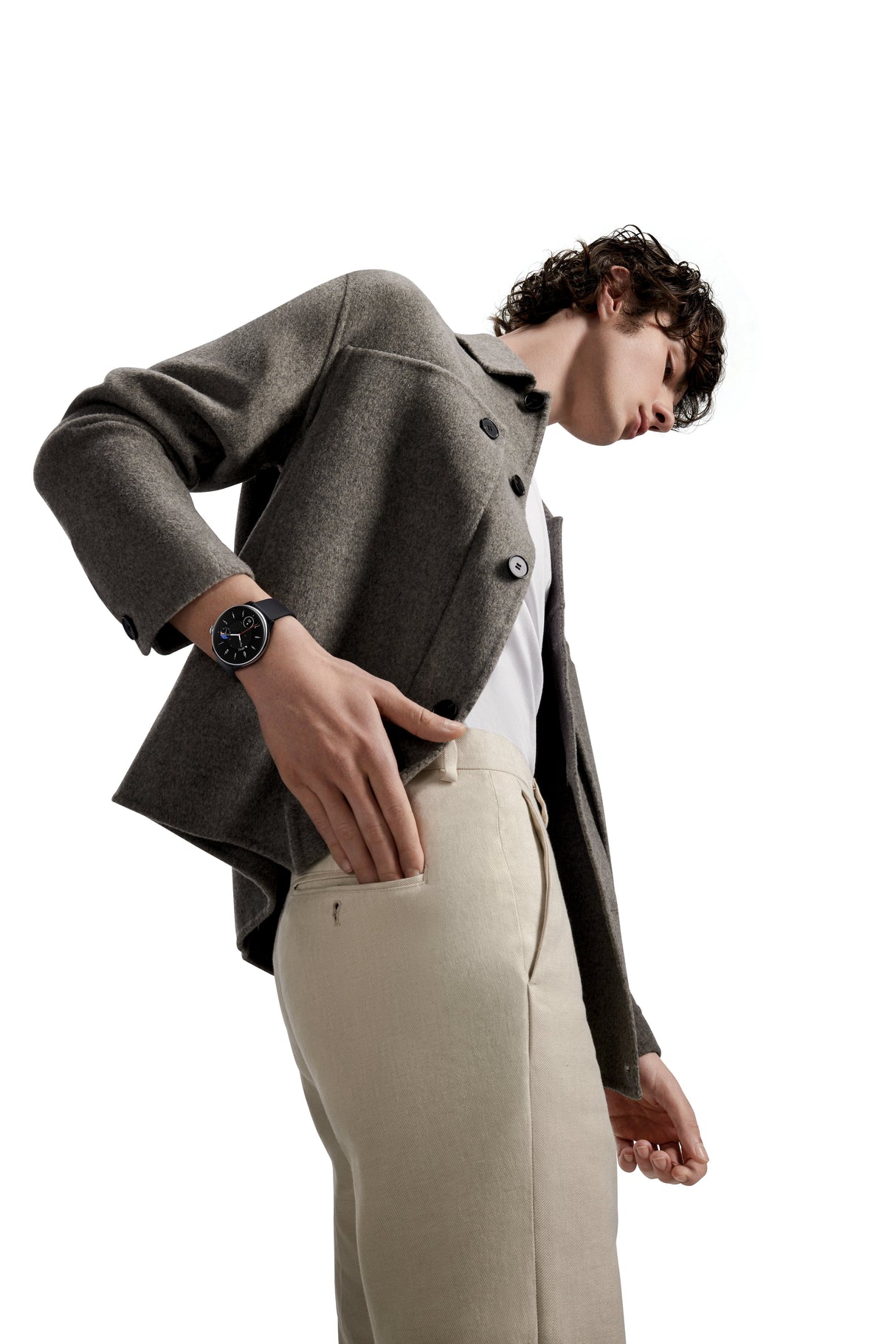 Smartwatch Amazfit Gtr Mini (1.28") Amoled 42 Mm Negro Plata Gps