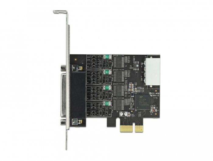 Pci Express X1 Karte Zu 4 X Seriell Rs-232 Mit Spannungsversorgung 5 V 12 V