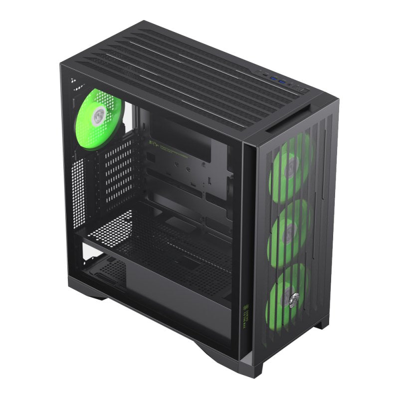 Caja Pc Gamemax Case Leader 2 Bk E-Atx