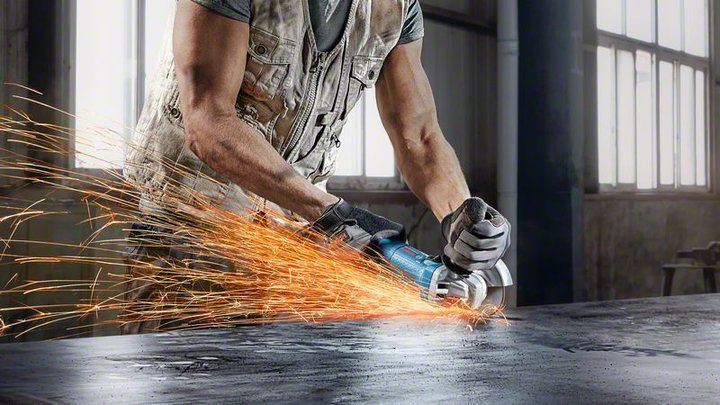 Set Amoladora Bosch Professional Angular Gws 20-230 J Professional + Gws 880 Professional Azul, 2.000 W, 880 W 06018c1306