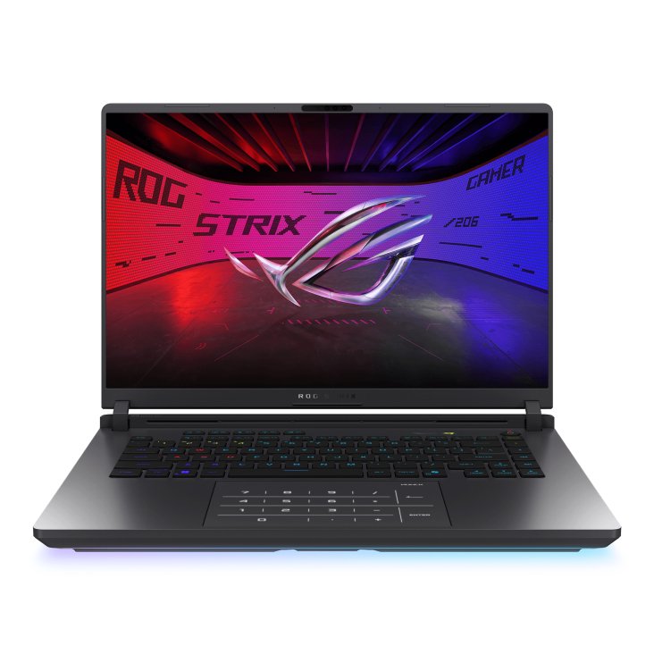 Asus Rog Strix G16 G615lw-S5003 - Ordenador Portátil Gaming De 16" Wqxga 240hz (Intel Core Ultra 9 275hx, 32gb Ram, 1tb Ssd, Nvidia Rtx 5080 16gb, Sin Sistema Operativo) Gris Eclipse - Teclado Qwerty Español
