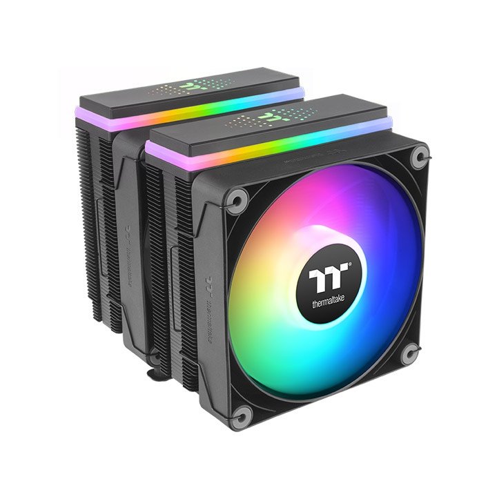 EAN 4711475640955 - Thermaltake ASTRIA 600 Procesador Refrigerador de aire 12 cm Negro 2 pieza(s) imagen 1