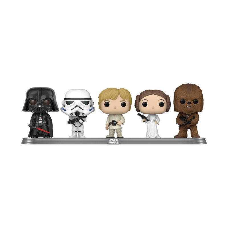 Blister 5 Figuras Pop Star Wars Classics Exclusive