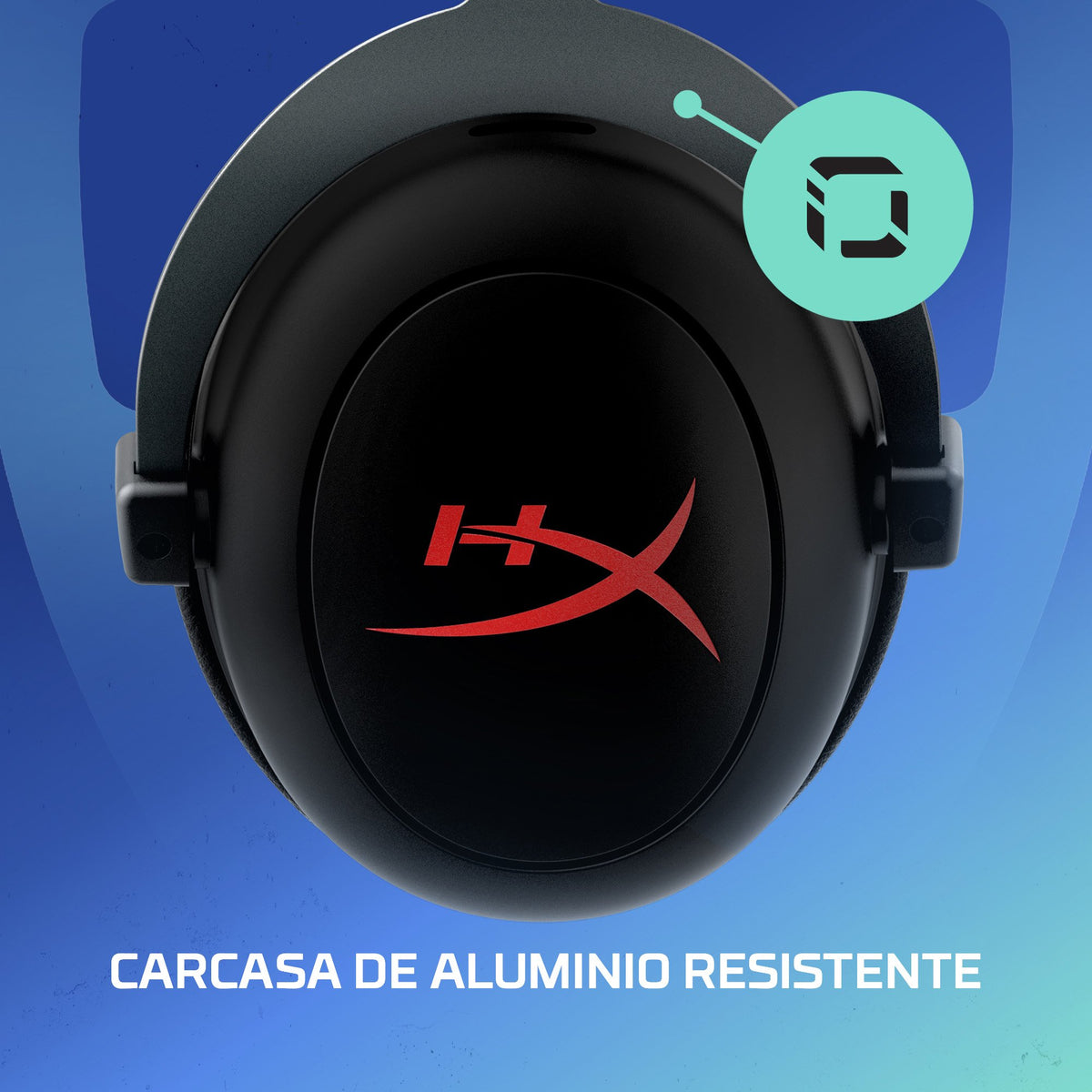 EAN 0196786709388 - HyperX Cloud II Core Wireless GAM HEADSET Inalámbrico y alámbrico Diadema Juego Negro imagen 6