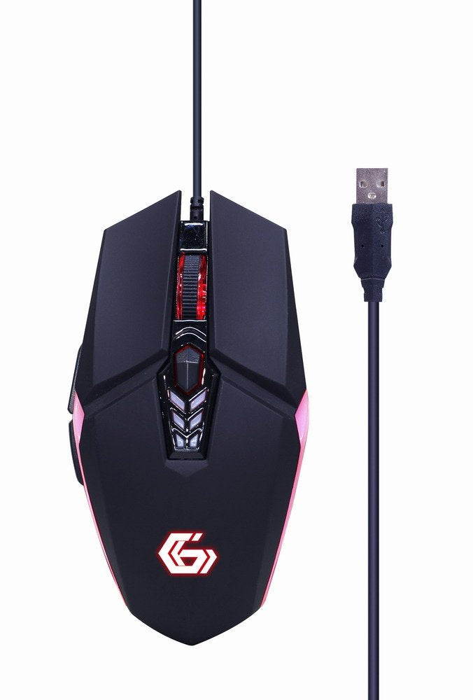 EAN 8716309118101 - Gembird GGS-UMGL4-02 teclado Ratón incluido Juego USB QWERTY Inglés de EE. UU. Negro imagen 3