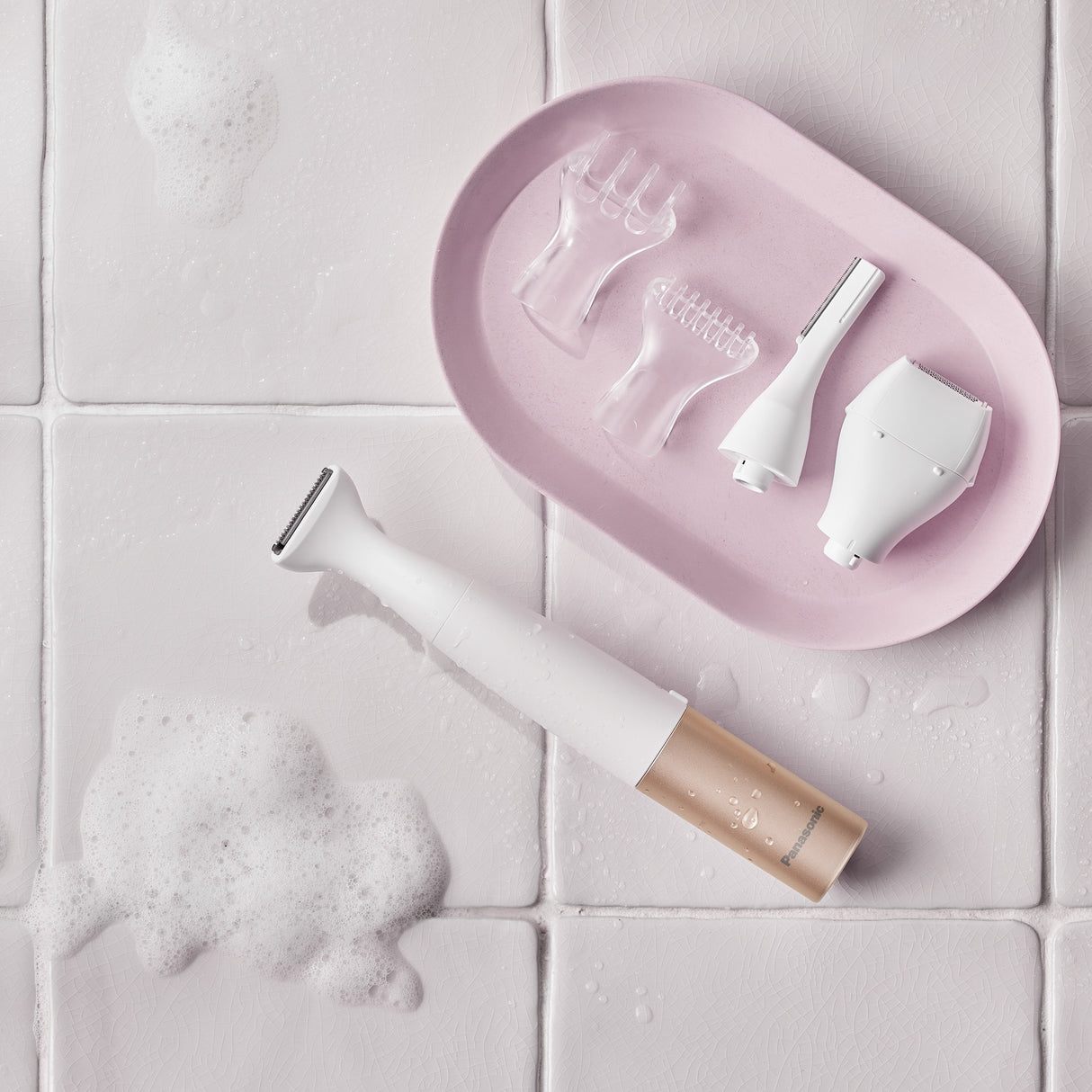 Depiladora Panasonic Es-Wm31-P301 Oro, Blanco