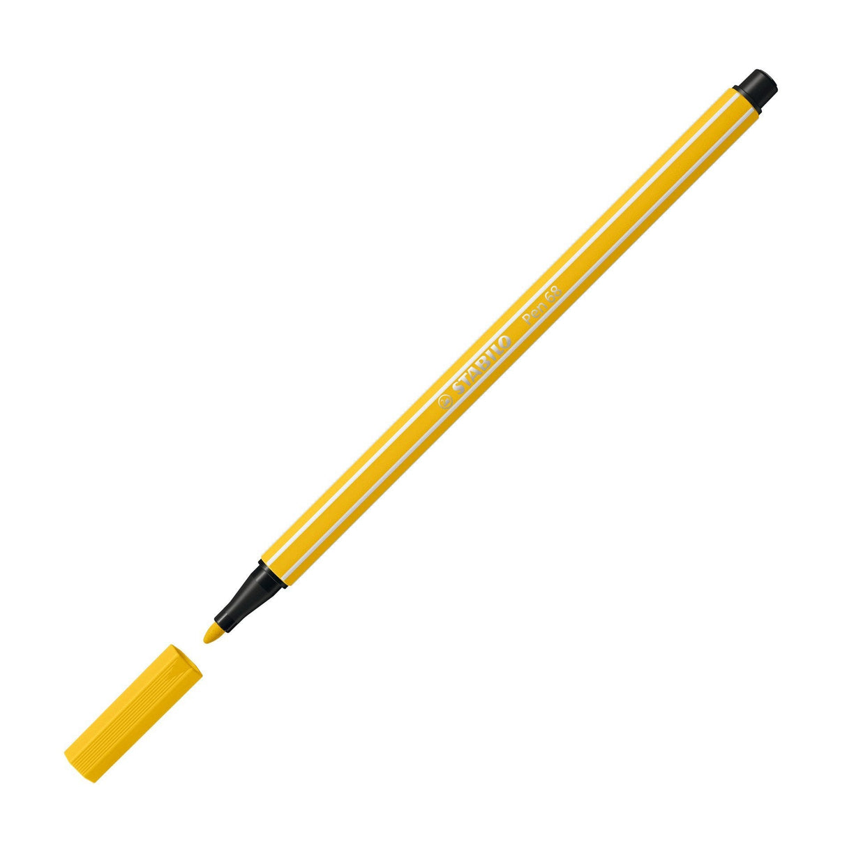 Stabilo Pen 68 Rotulador Amarillo -10u-
