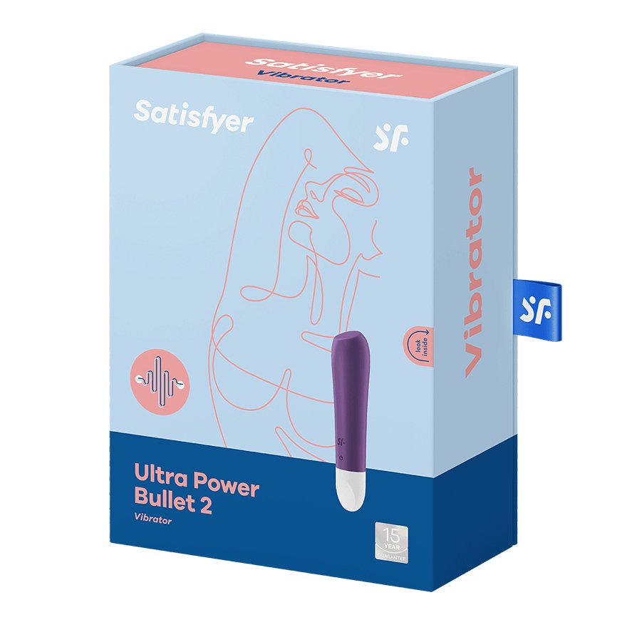Satisfyer Ultra Power Bullet 2 Bala Vibradora Morada