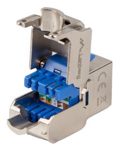 Lanberg Modul Keystone Gniazdo Rj45 - Beznarzedziowey Ftp Kat. 5e