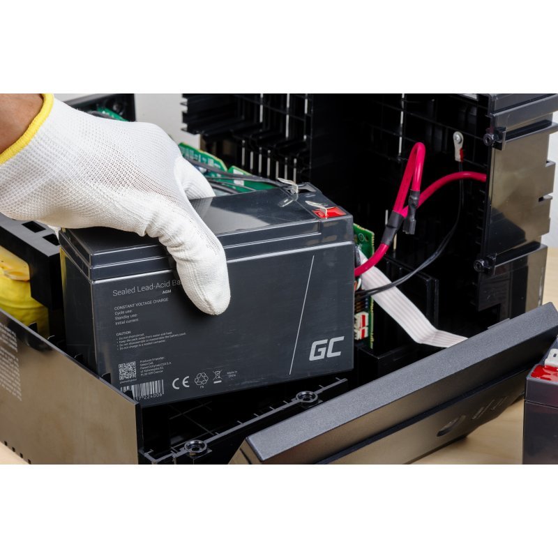 Green Cell Batería Agm De Plomo Ácido Agm Vrla 6v 1.2ah Para Juguetes Y Alarmas