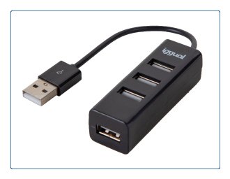Iggual Hub Usb 2.0 X 4 Puertos Hub-A-4p