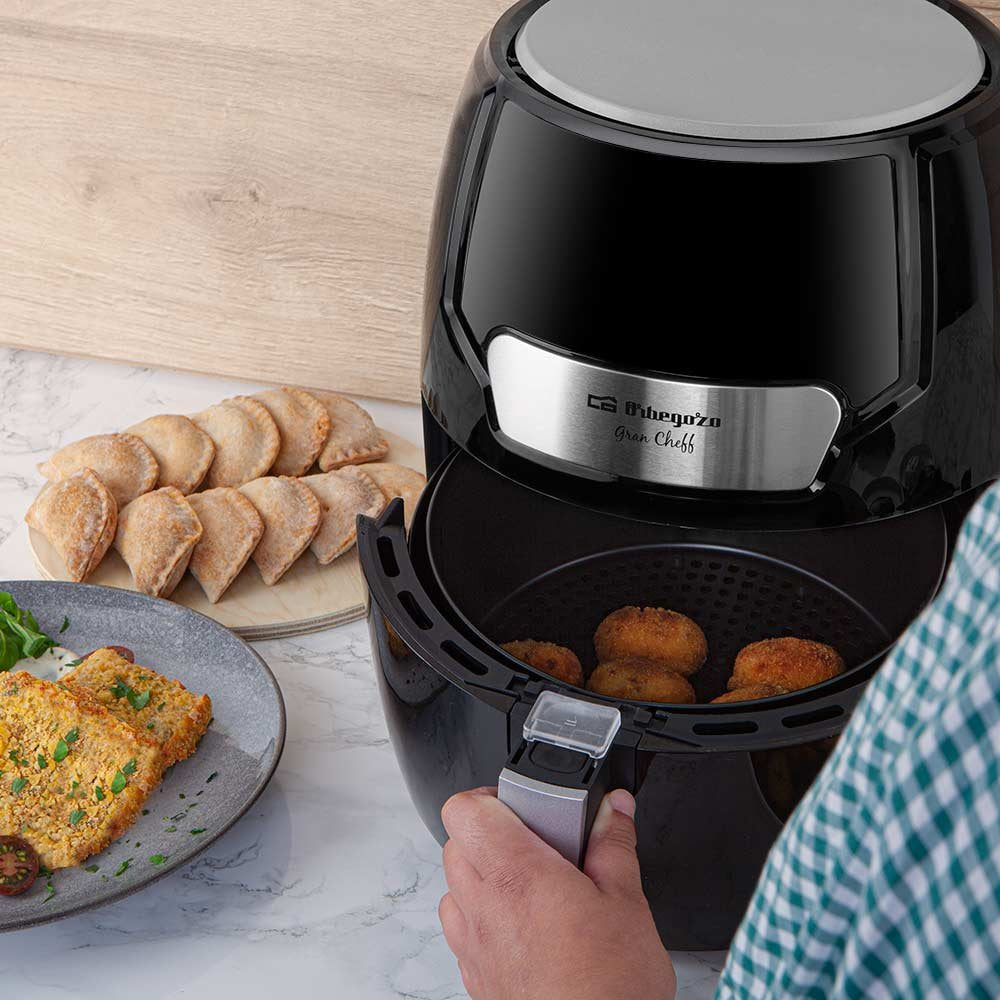 Freidora Por Aire Sin Aceite Orbegozo Fdr 65 1500w Capacidad 4l