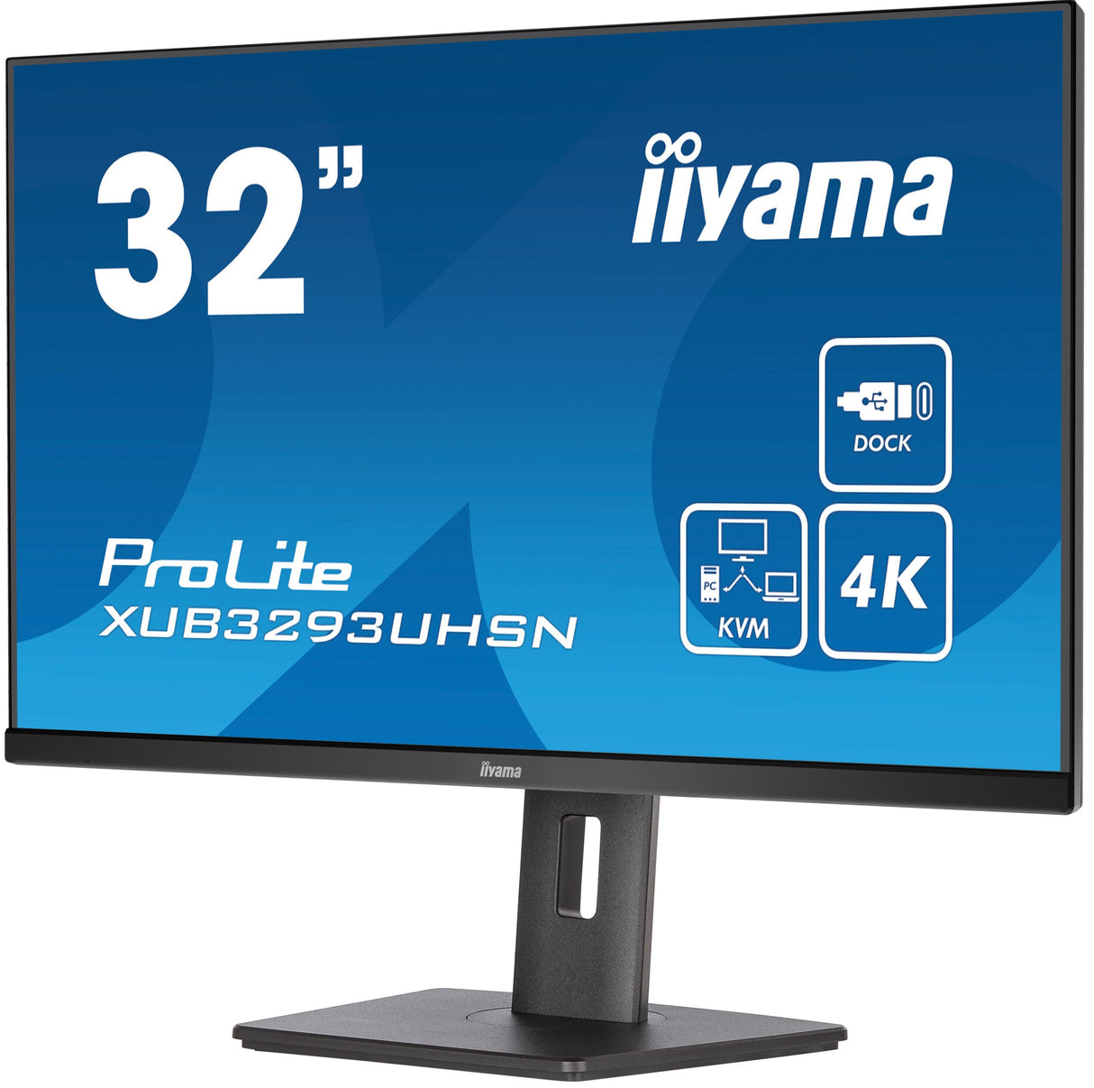Iiyama 80,0cm 31,5" Xub3293uhsn-B5 16:9 Hdmi+Dp+Usb-C Ips Retail