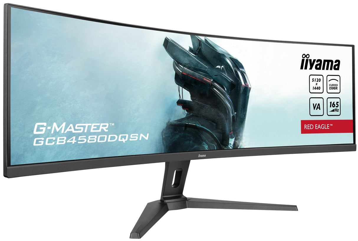 Monitor Gaming Iiyama G-Master Gcb4580dqsn-B1 113 Cm 44" Negro (Mate), Dqhd, Va, Curvo, Amd Free-Sync, Panel De 165hz Gcb4580dqsn-B1