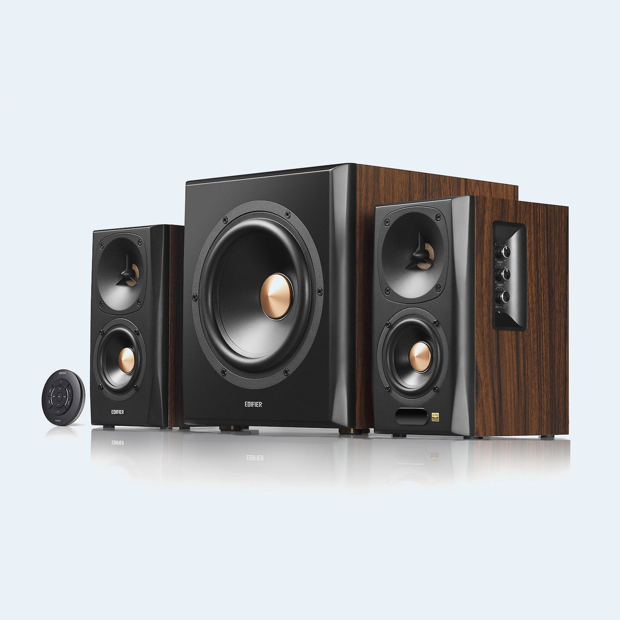 Edifier S360db Altavoz 150 W Negro, Madera Inalámbrico Y Alámbrico