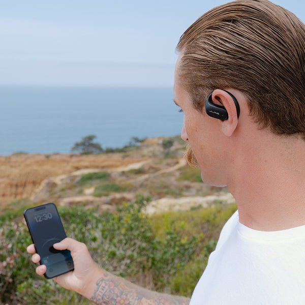 Auriculares Jlab Open Sport True Wireless Stereo (Tws) Bluetooth Negro