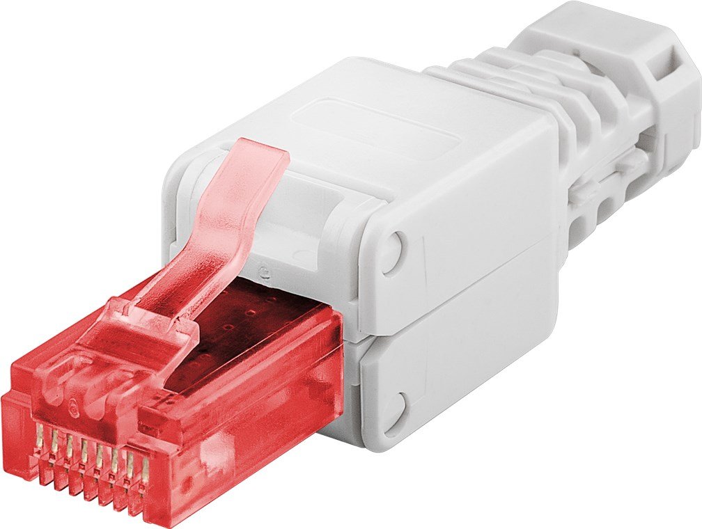 Goobay 44738 Conector Rj45 Blanco