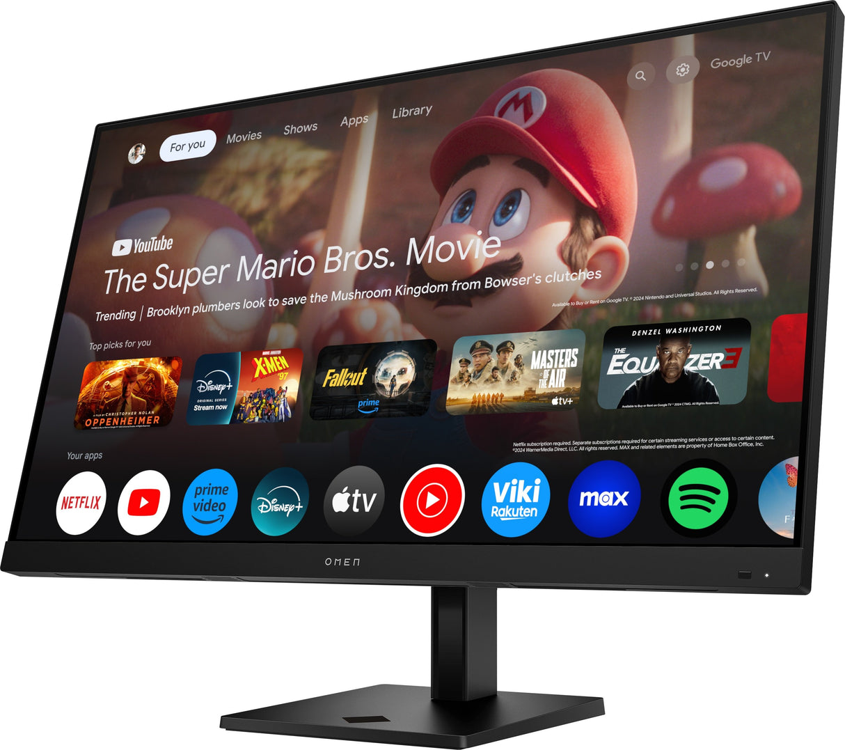 EAN 197961164374 - OMEN by HP 32x pantalla para PC 80 cm (31.5") 3840 x 2160 Pixeles 4K Ultra HD LCD Negro imagen 3