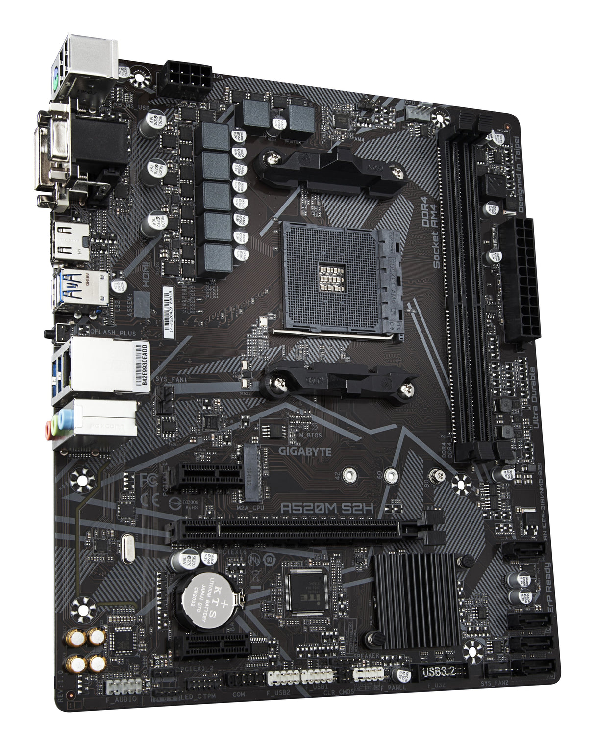 EAN 0889523023594 - GIGABYTE A520M S2H placa base AMD A520 Zócalo AM4 micro ATX imagen 3