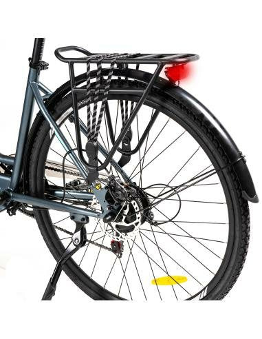 Bicicleta Eléctrica Smatgyro Ebike Sunset Titanium Motor 250w Ruedas 27.5' Titanium