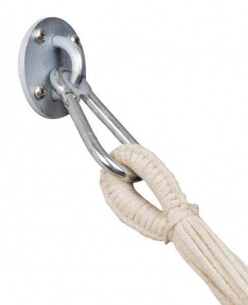 EAN 4030454000819 - AMAZONAS AZ-3016000 accesorio para hamaca Kit para colgar hamacas Plata Acero galvanizado, Nylon 200 kg imagen 1