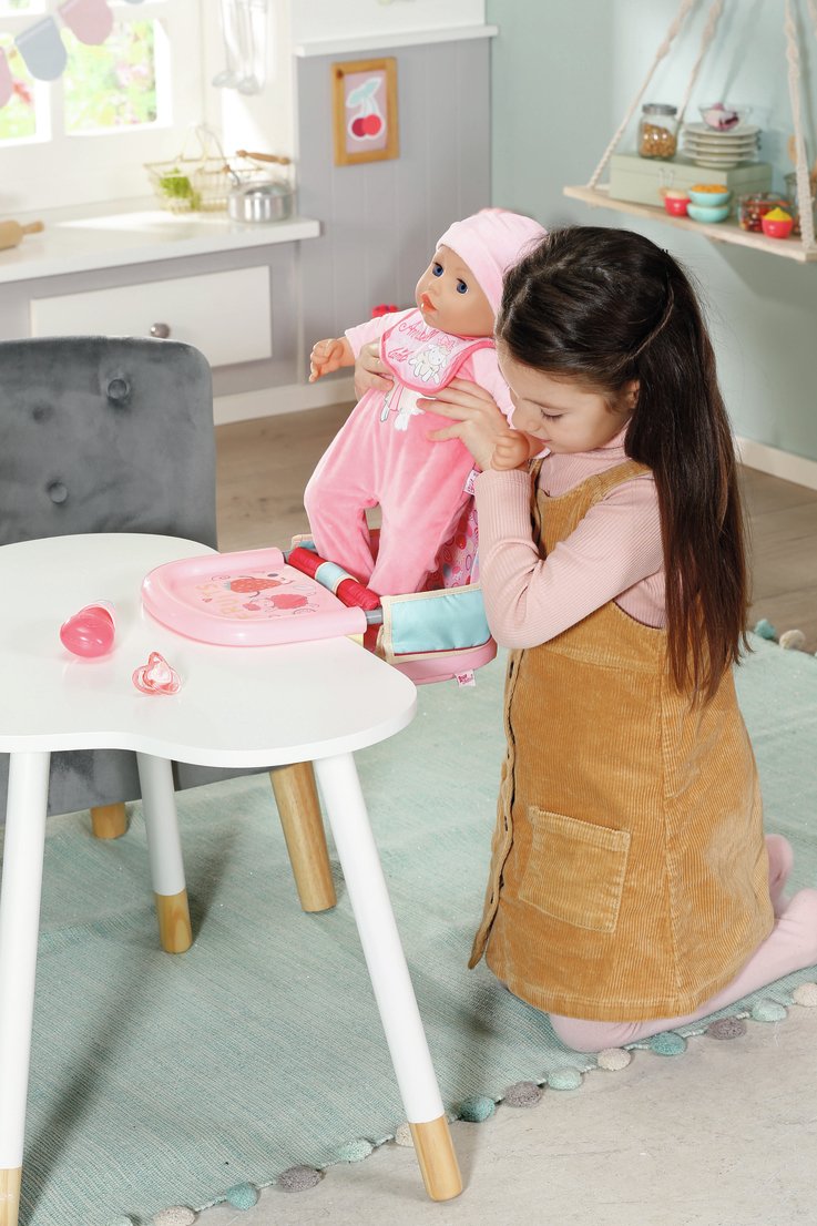 Baby Annabell Lunch Time Feeding Chair Trona Para Muñecas