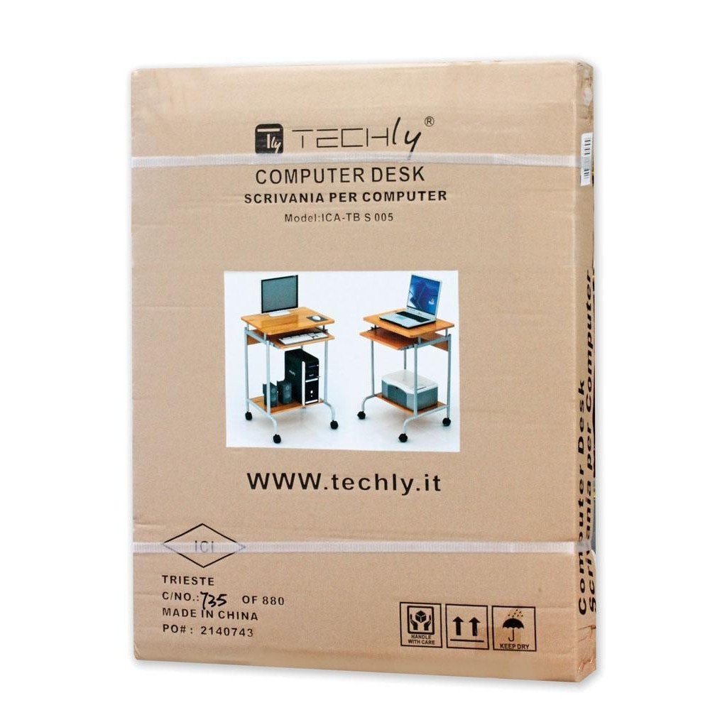EAN 8057685305694 - Techly ICA-TB S005 escritorio para ordenador Haya imagen 2