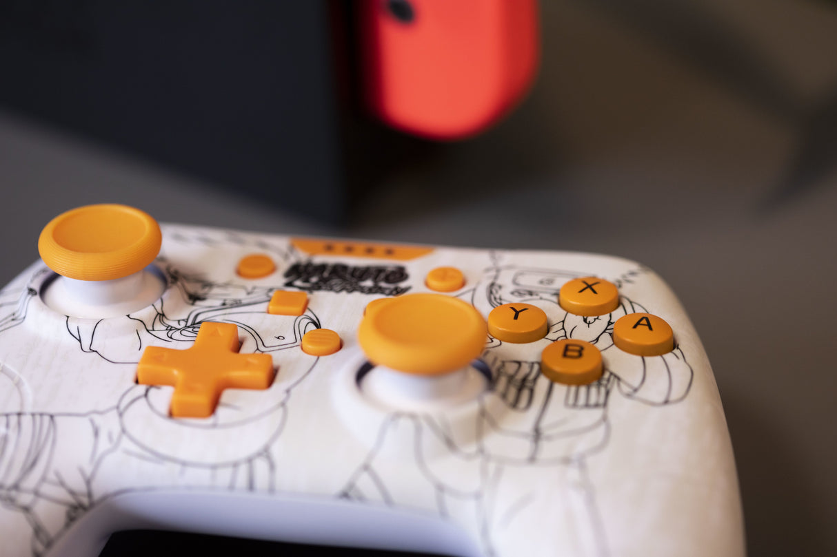 EAN 3328170287432 - Konix Naruto Kakashi Blanco USB Gamepad Nintendo Switch, Nintendo Switch Lite, PC imagen 4