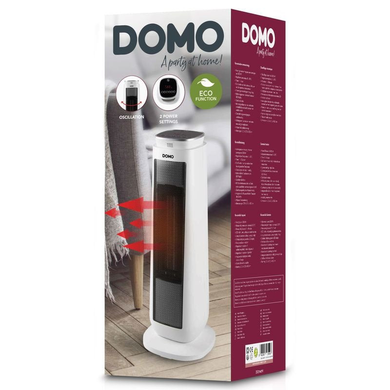 Domo Heating Tower (Do7347h) Con Timer White