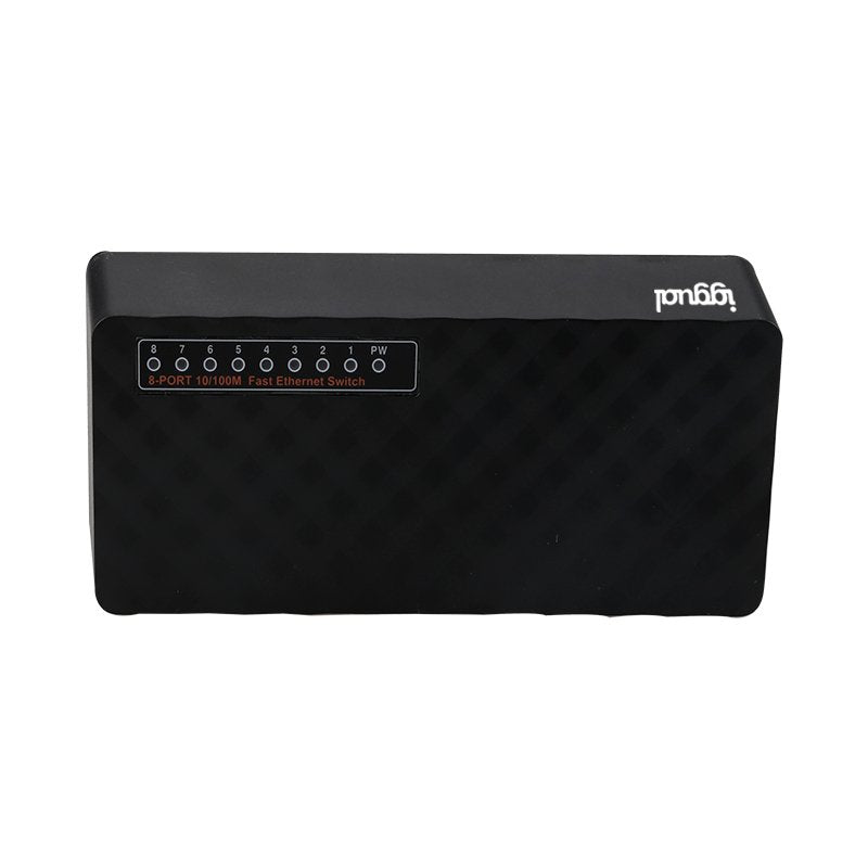 EAN 8435364316719 - iggual FES800 No administrado Fast Ethernet (10/100) Negro imagen 3