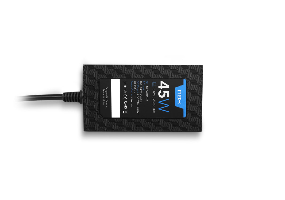 EAN 8436532166129 - NOX NXPWR45NB adaptador e inversor de corriente Interior 45 W Negro imagen 2