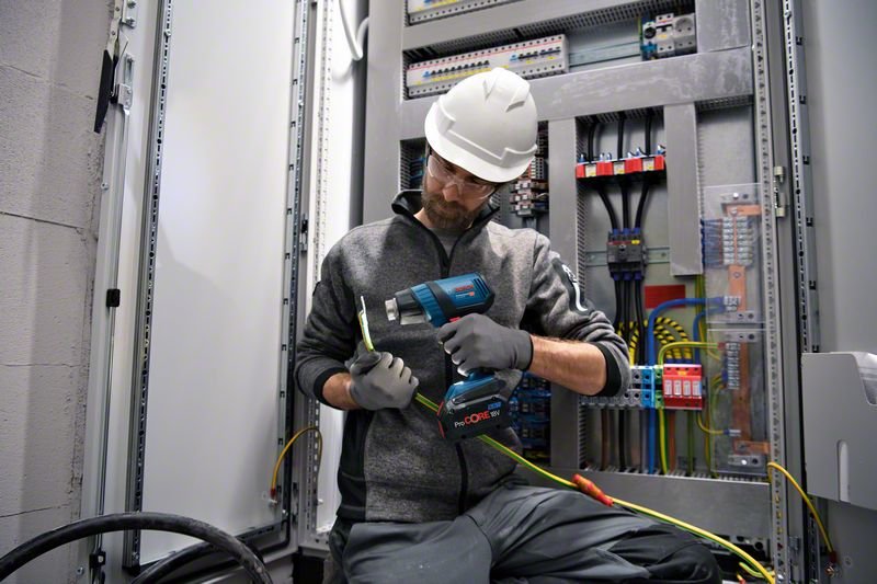 Pistola De Aire Caliente Inalámbrica Bosch Ghg 18v-50 Professional Solo, 18 Voltios