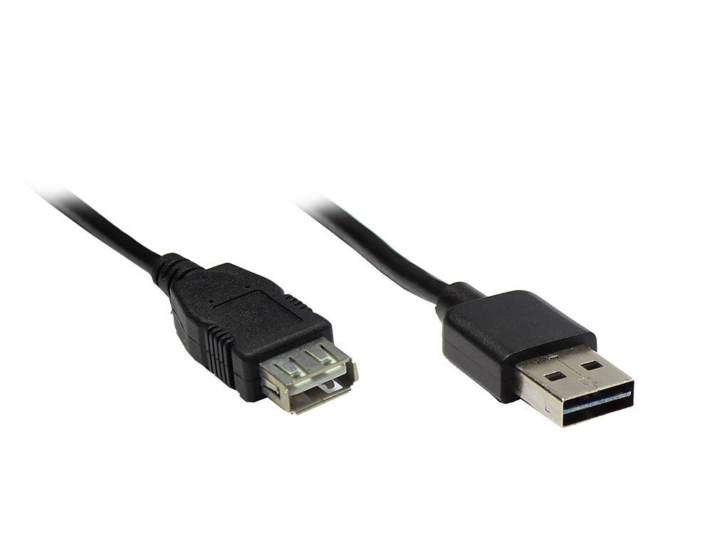 Good Connections Usb2.0 Verlängerung A-M.-A-H. Negro 2m