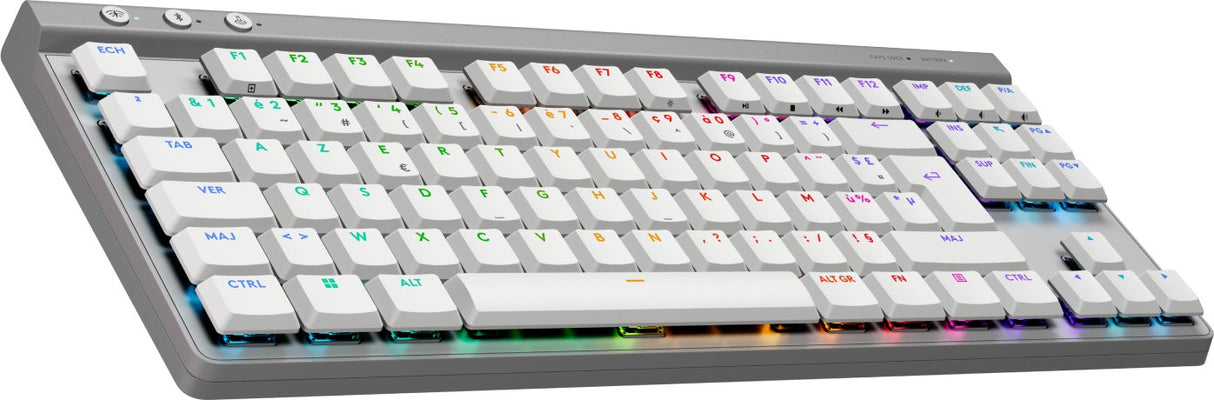 EAN 5099206120013 - Logitech G G515 Lightspeed TKL teclado Juego RF Wireless + Bluetooth AZERTY Francés Blanco imagen 3
