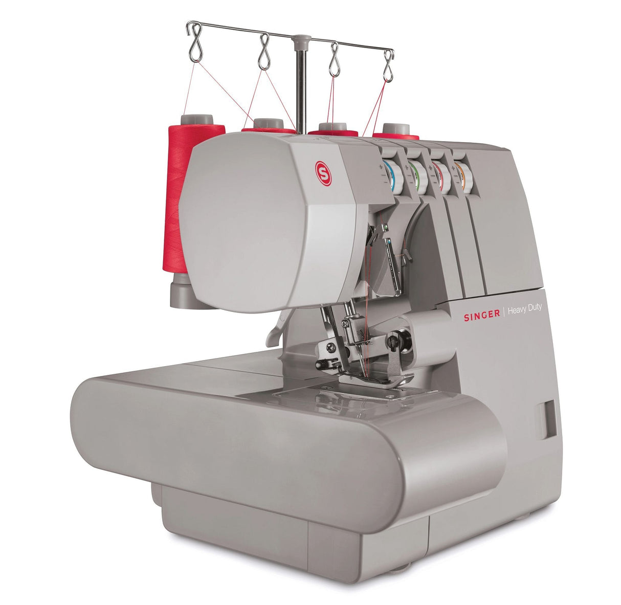Máquina De Coser Singer 14hd-854 Serger De Trabajo Pesado, Gris