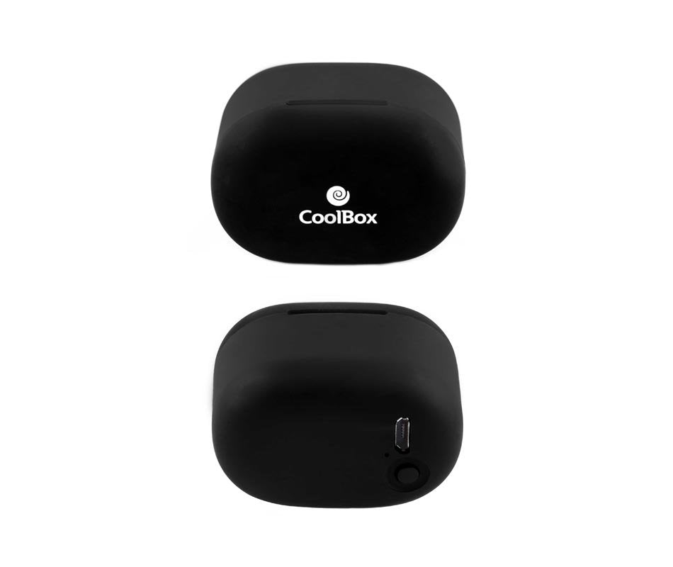 Coolbox Auriculares Cooljet Bluetooth Negro