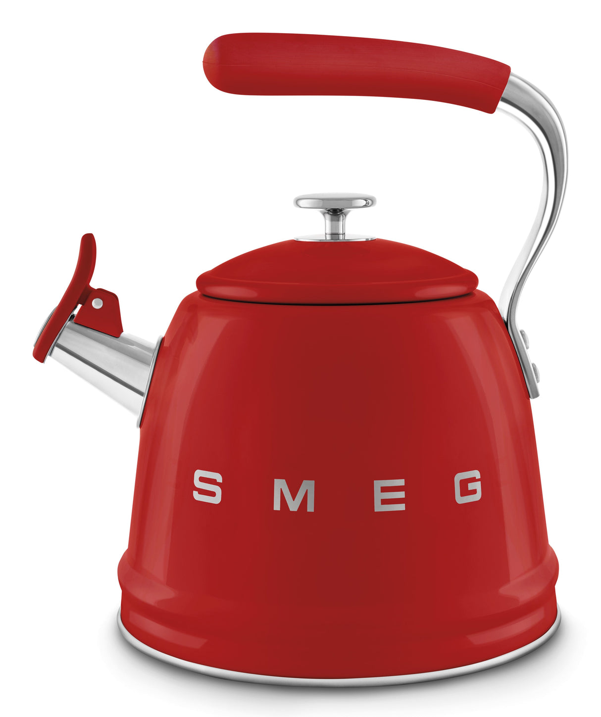 Hervidor De Agua Smeg Estilo Años 50 Rojo Wkf01rd