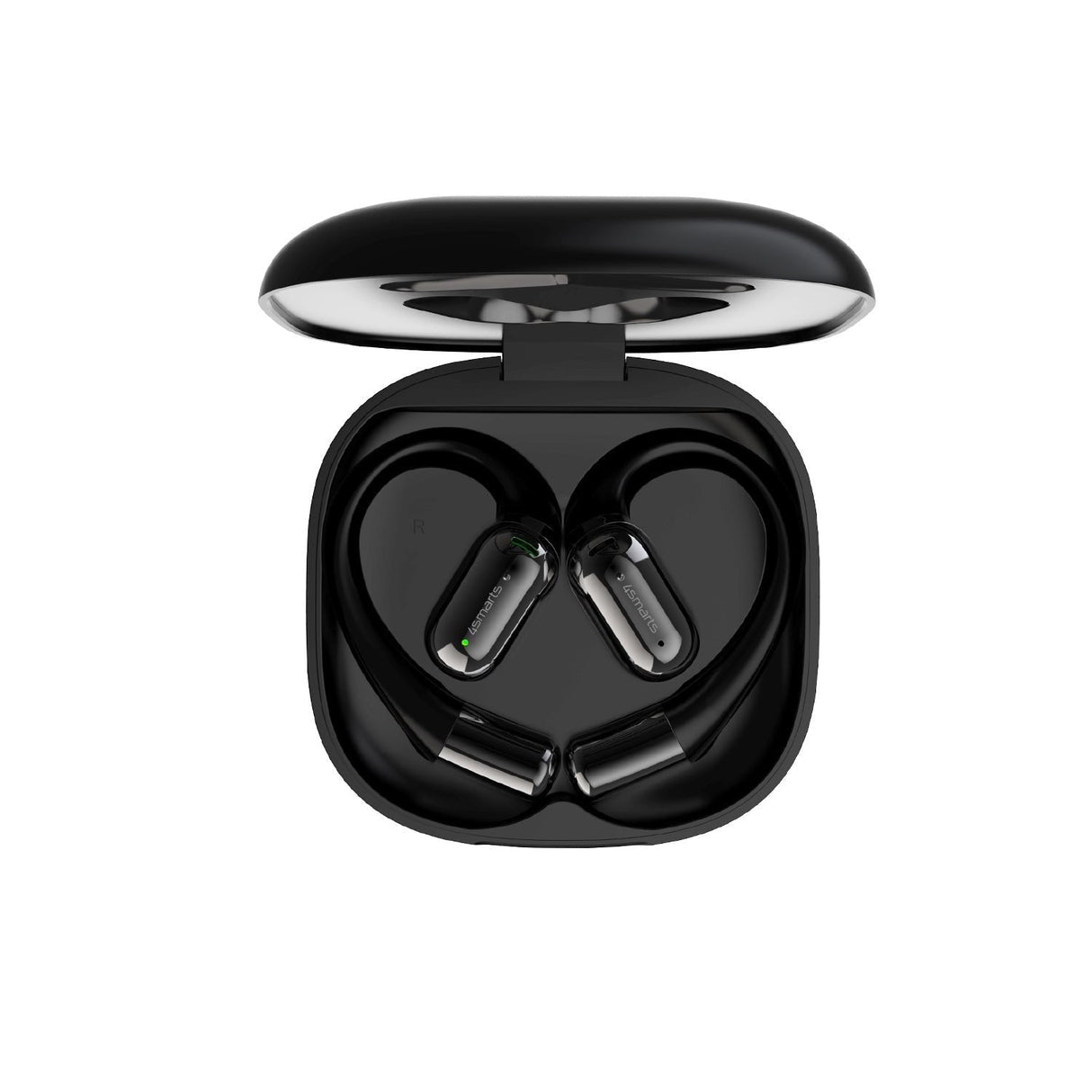 4smarts Open-Ear Azultooth Kopfhrer Skybuds Ai Screen,Schwarz