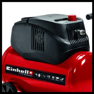 Compresor Einhell Tc-Ac 200/24/8 Of