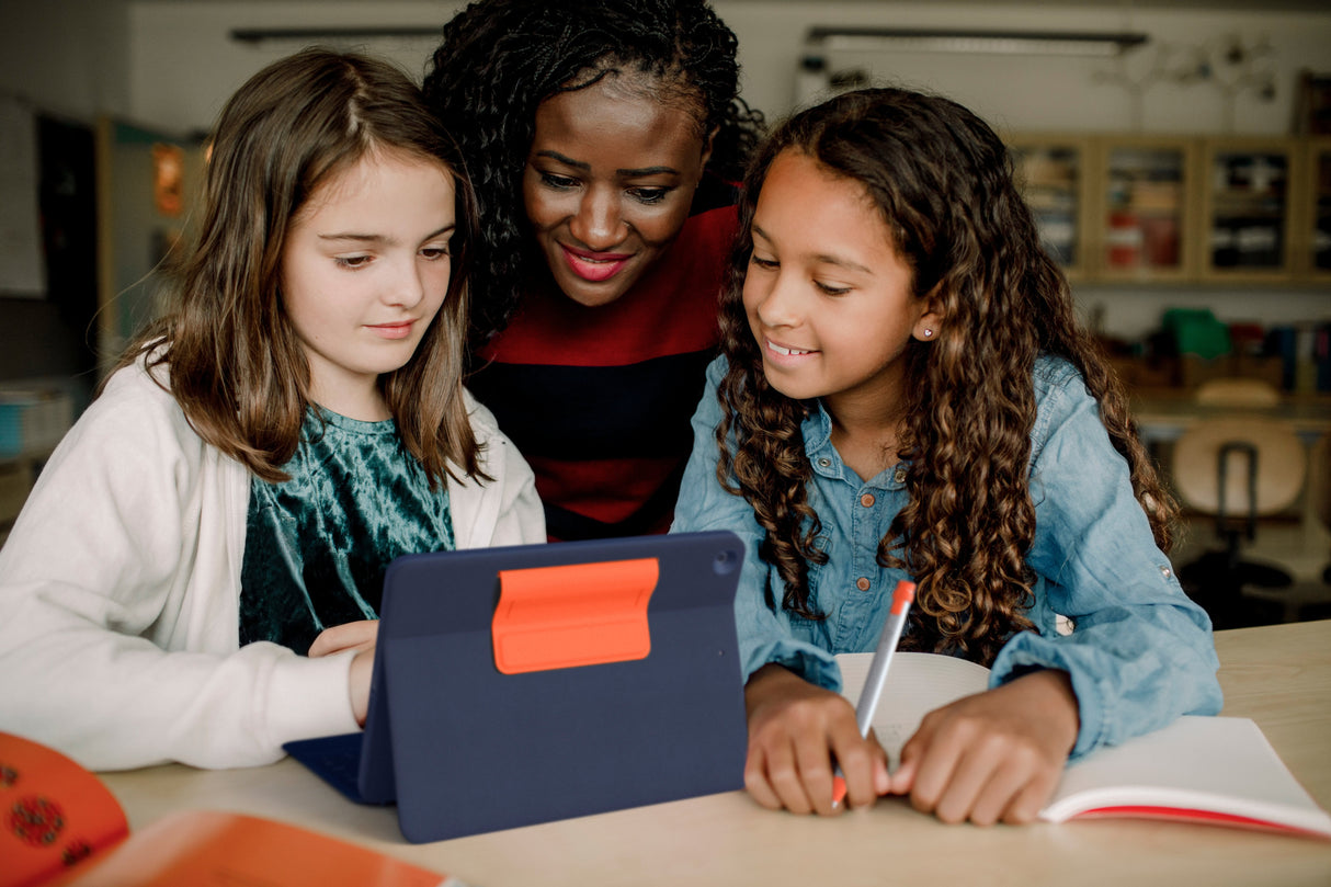 Logitech (Aleman) Rugged Folio Ipad 10.2 Azul Clásico